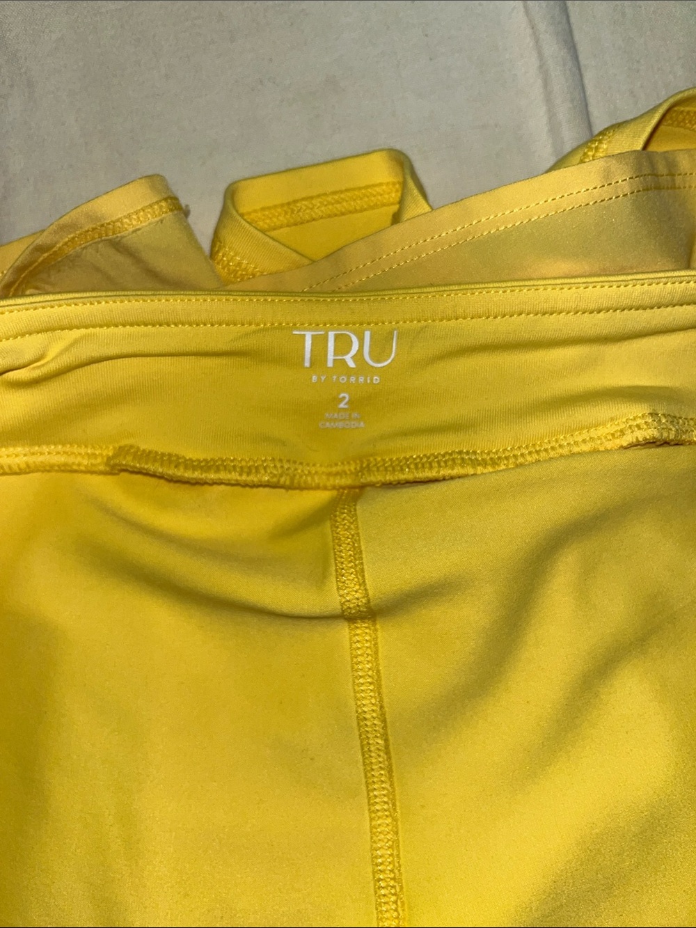 Yellow Women's Sports Bra and Skirt Set from torrid - Picture 9 of 9
